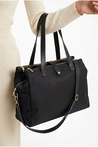 Çanta Trend حقيبة كتف مدرسية كبيرة الحجم للأم والطفل حقيبة سي