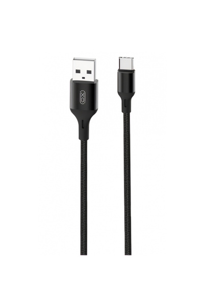 XO Design USB-A - USB-C Data and Charging Cable NB143, 18W, 2m, Black