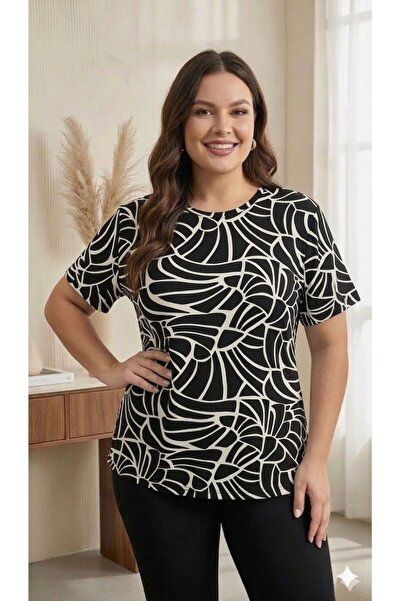 Vinola Plus Size Crystal Fabric Viscose Combed Cotton Fabric Comfortable Cut ...