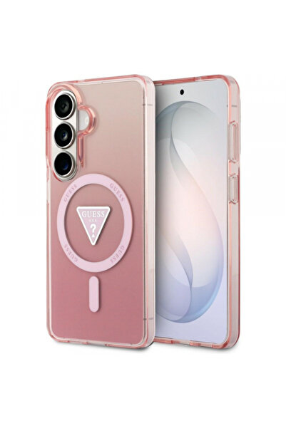 Guess Husa MagSafe pentru Samsung Galaxy S26 S942, Guess, IML Gradient Triang...