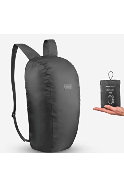 forclaz 10L Foldable Functional Pocket Backpack Black