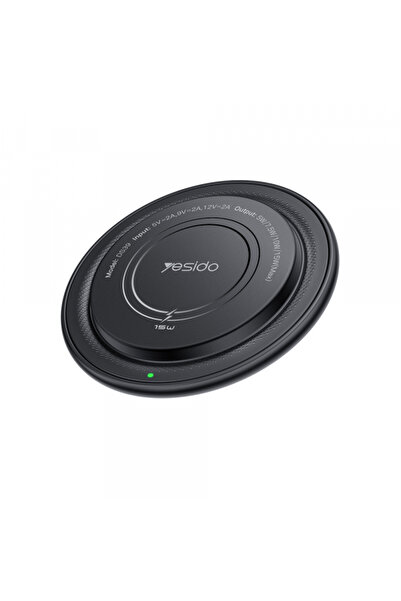 Yesido Incarcator Retea Wireless DS39, 15W, 1.67A, Negru