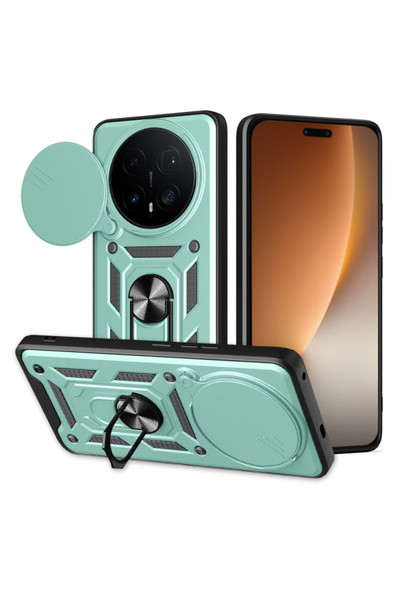 Techsuit Husa pentru Honor Magic8 Pro, Techsuit, CamShield, Verde