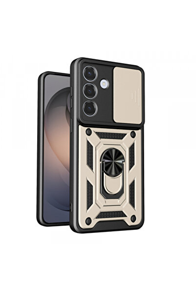 Techsuit Husa pentru Samsung Galaxy S26 S942, Techsuit, CamShield, Aurie