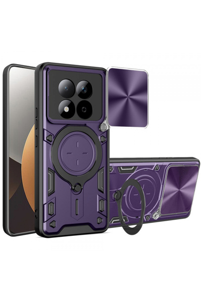 Techsuit Husa pentru Xiaomi Redmi Note 15 Pro 5G, Techsuit, CamGuard Pro, Mov