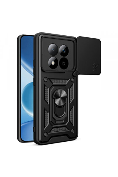 Techsuit Husa pentru Xiaomi Redmi Note 15 Pro 5G, Techsuit, CamShield, Neagra