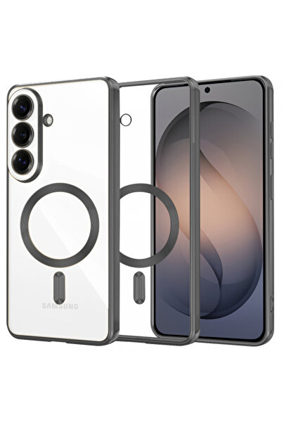 Techsuit Husa MagSafe pentru Samsung Galaxy S26 S942, Techsuit, Luxury Crysta...