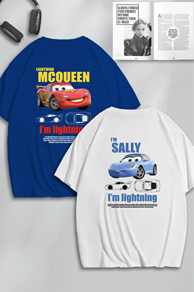 puolikuu Sevgili Tshirt Combination Printed Quality Fabric Plk