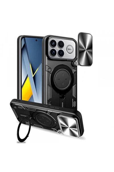 Techsuit Θήκη για Xiaomi Poco F8 Ultra, Techsuit, Camguard Pro, μαύρο