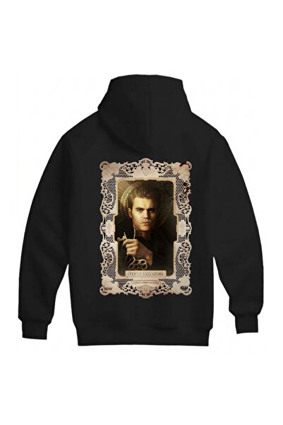SVART WEAR The Vampire Diaries Unisex Oversized %100 Cotton Pack Sweatshirt