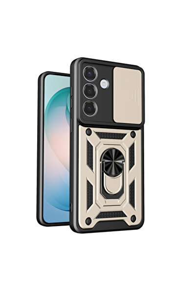 Techsuit Husa pentru Samsung Galaxy S26 Plus S947, Techsuit, CamShield, Aurie