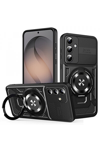 Techsuit Husa pentru Samsung Galaxy S26 S942, Techsuit, RuggedCam, Neagra