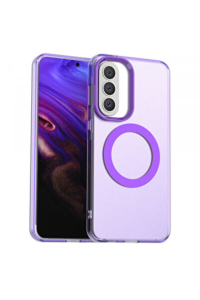 Techsuit Husa MagSafe pentru Samsung Galaxy A37 5G, Techsuit, CandyCase, Mov