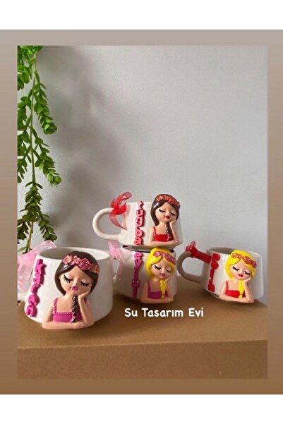 sutasarimevi İsimli Kız Seramik Kupa Kişiye Özel Renk ve Model Seçimi Size Ait