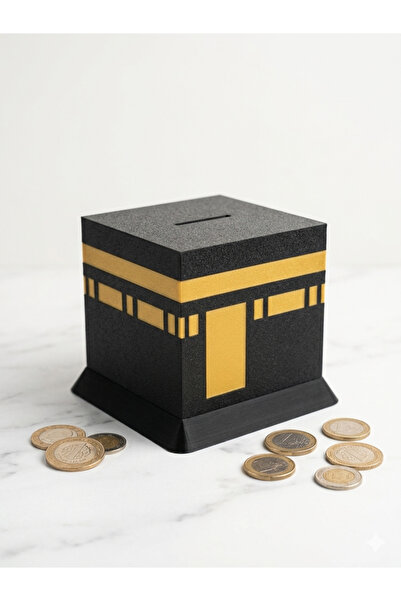 multiogz ✦ Kabe Modeli Kumbara – Hac ve Umre Birikim Kumbarası Dekoratif Para...