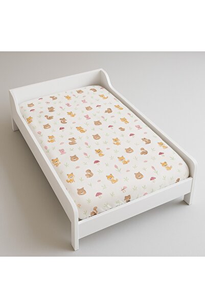 BebeNou Amoras Cotton Stretchy sheet for cot/mattress 100 x 100 cm - MDC11027100