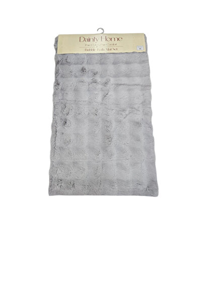Dainty Home 2' li Bubble Paspas Takımı (60x100 cm + 40x60 cm )