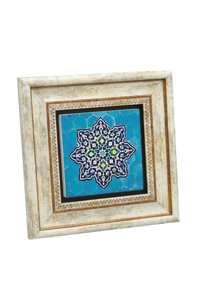 Sadrazam Ιρανικό Γεωμετρικό Πλακάκι με Σχέδιο Β με τύπωμα Πίνακας Φυσικής Πέτ...