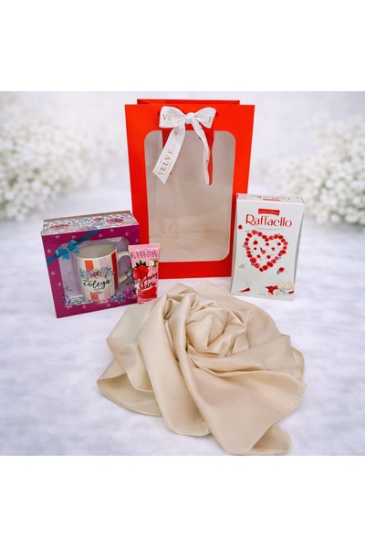 velve Σετ "Ο καλύτερος συνάδελφος στον κόσμο", κομψό κασκόλ, εξατομικευμένη κ...