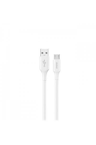 DUDAO USB-A - microUSB L2SM Data and Charging Cable, 18W, 1.2m, White