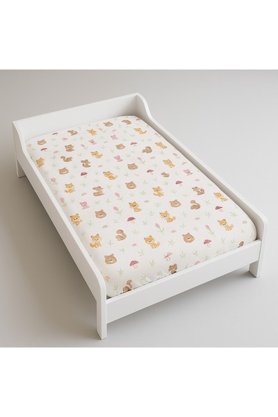 BebeNou Amoras Cotton Stretchy sheet for cot/mattress 95 x 95 cm - ASC6427968...