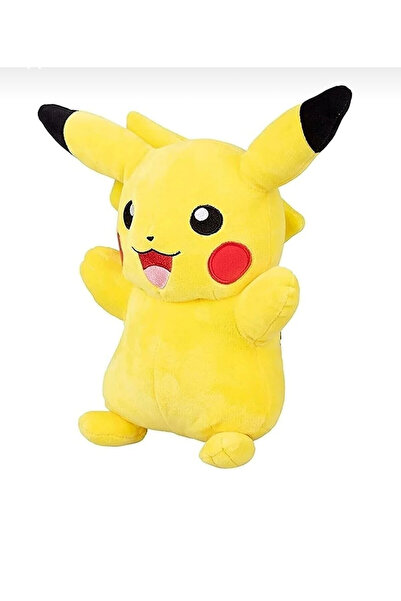 Empressco Büyük Boy Pokemon Pikachu Peluş Oyuncak - 35 Cm Pozitif