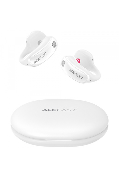 Acefast Căști Bluetooth handsfree Aceclip Pro, TWS, Alb