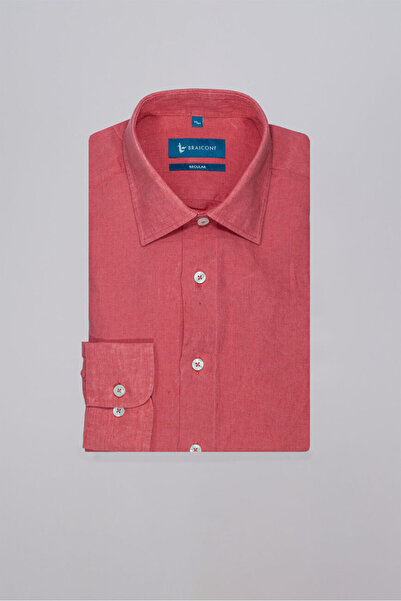 Braiconf Camasa tipar clasic Rosu