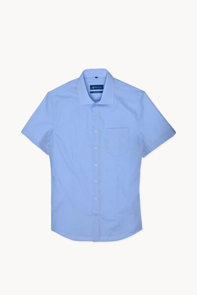 Braiconf Casual tailored shirt with extra-waisted print Multicolor