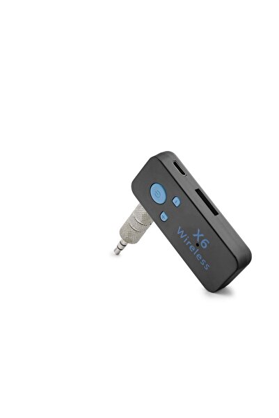 Epilons Aux Bluetooth Audio Receiver Adapter Handsfree - Black Hd9004 Zenvia-...