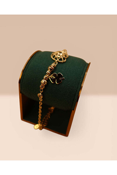 LYNORO Brățară Lucky Love Damă Placată Cu Aur 18k