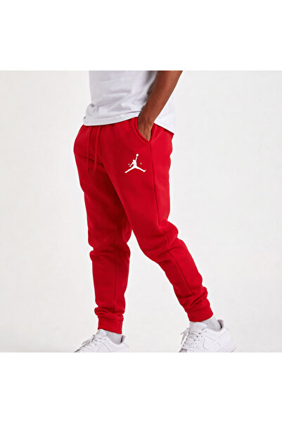 Nike Jordan Jumpman Fleece Men's Red Sweatpants