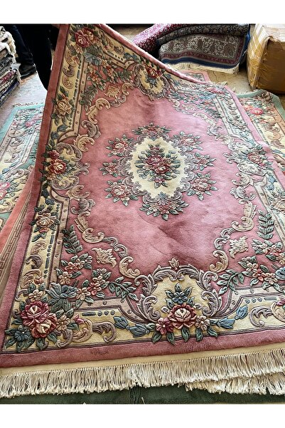 RD RAMAZAN DAĞ EL HALI SANATI El Dokuma Kabartmalı Çin Halısı Birinci Sınıf K...