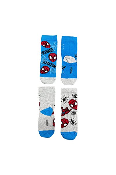 CNS Concept Spider-Man Double Children's Socks (2) Size 19-23