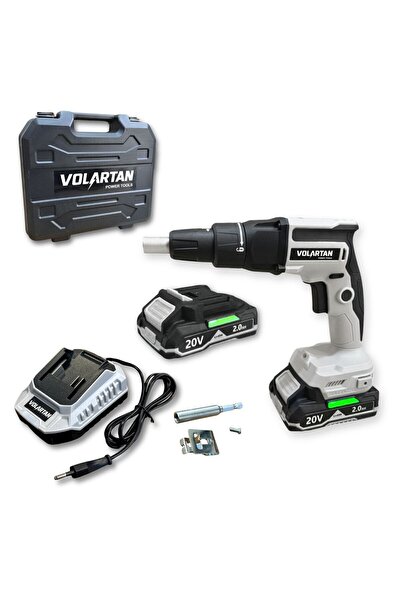 VOLARTAN Delta VTD-4700 20V 2.0 Ah Kömürsüz Çift Akülü Alçıpan Vidalama