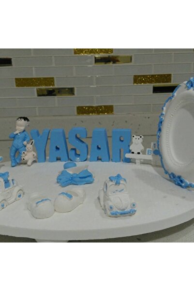 SEMA TASARIM Bebek magneti ve isimlik set
