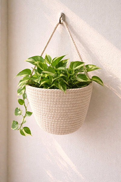 ÖRGÜM Coș Organizator Decorativ Multifuncțional 18x18 Cm PREȚUL ESTE DOAR PEN...