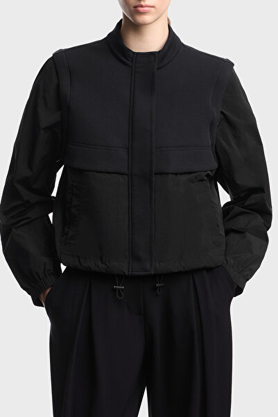 Emporio Armani Regular Fit Removable Sleeve Detail Coats Coats Ew003176 Af100...