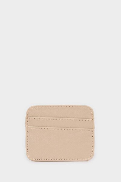 DeFacto Women's Faux Leather Card Holder H0950Axns