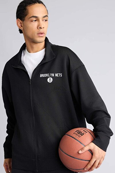 DeFacto Nba Brooklyn Nets Cardigan G9651Ax26Sp