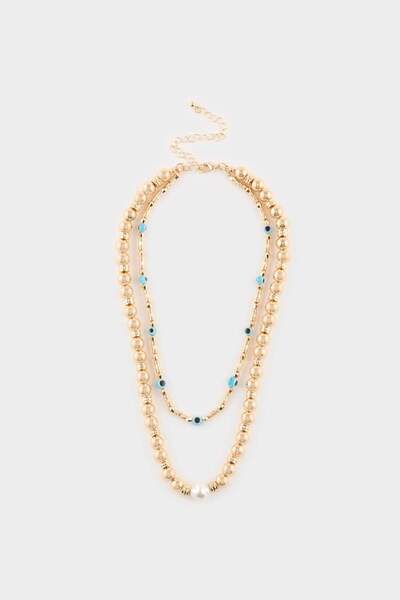 DeFacto Women's 2-Piece Necklace H1342Axns