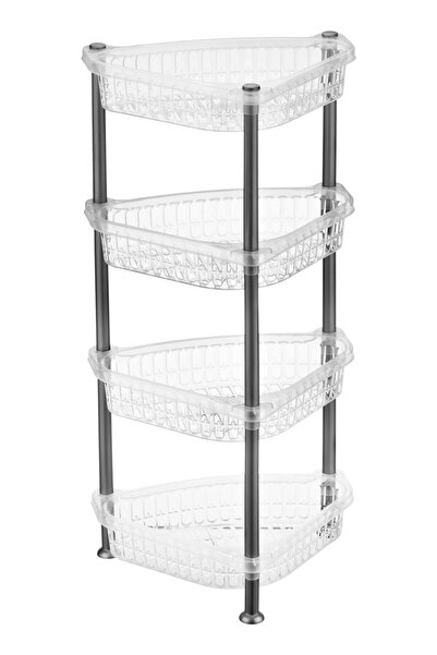 Empressco Şeffaf Üçgen Nostalji Sebzelik, Şık ve Kullanışlı Saklama Çözümü