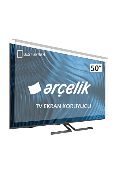 Arçelik 50" inç 127 ekran TV EKRAN KORUYUCU | 6-7-8-9-12 Serisi Qled Oled Ful...