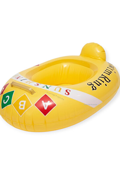 Mustran عوامة سباحة للأطفال مع مقعد بمقبض عوامة سباحة للأطفال مع مقعد