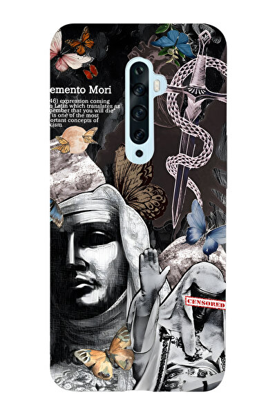 FLAMENKO حافظة هاتف شفافة متوافقة مع هاتف أوبو رينو 2Z من طراز جوثيك بترفلاي ...