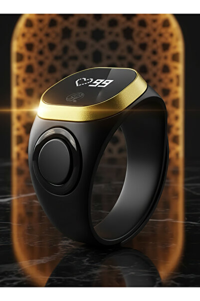 TAOVVA خاتم الصلاة الذكي Ring Smart، ٥ تنبيهات لأوقات الصلاة اليومية، مسبحة