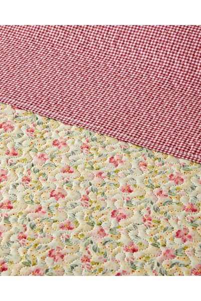 English Home Scarlet Bloom Double Bedspread Set 200X220 cm Red