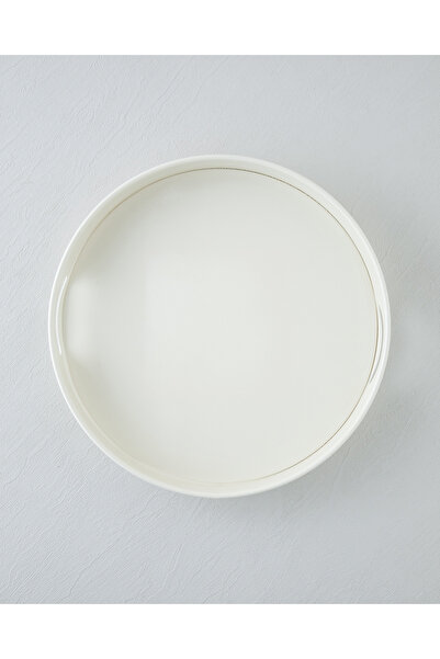 English Home Simplex Metal Tepsi 37 cm Krem