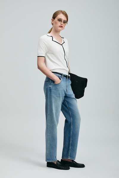 Lufian Pulover de damă Yoko, alb murdar