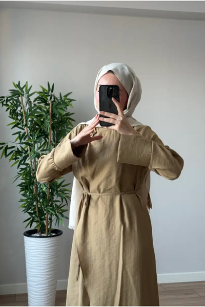 nizzell New Season Women's Lumi Buckle Detailed Tight Dress